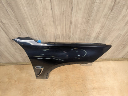 2015-2018 BMW X5 F85 Front Right Passenger Fender Panel Black 416