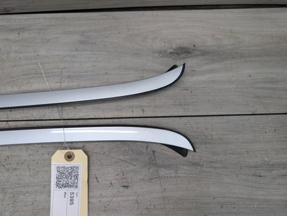 2007-2013 BMW X5 E70 Front Left Right Side Windshield Drip Trim Molding SET 7250395