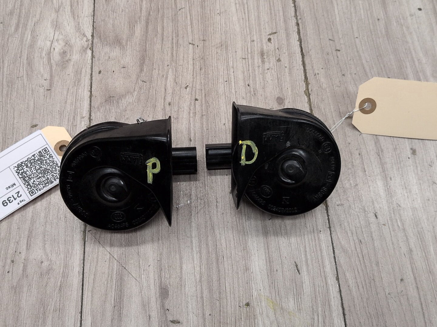 2014 - 2018 BMW X5 F85 Alarm Horns SET 7353193 S63B44T2