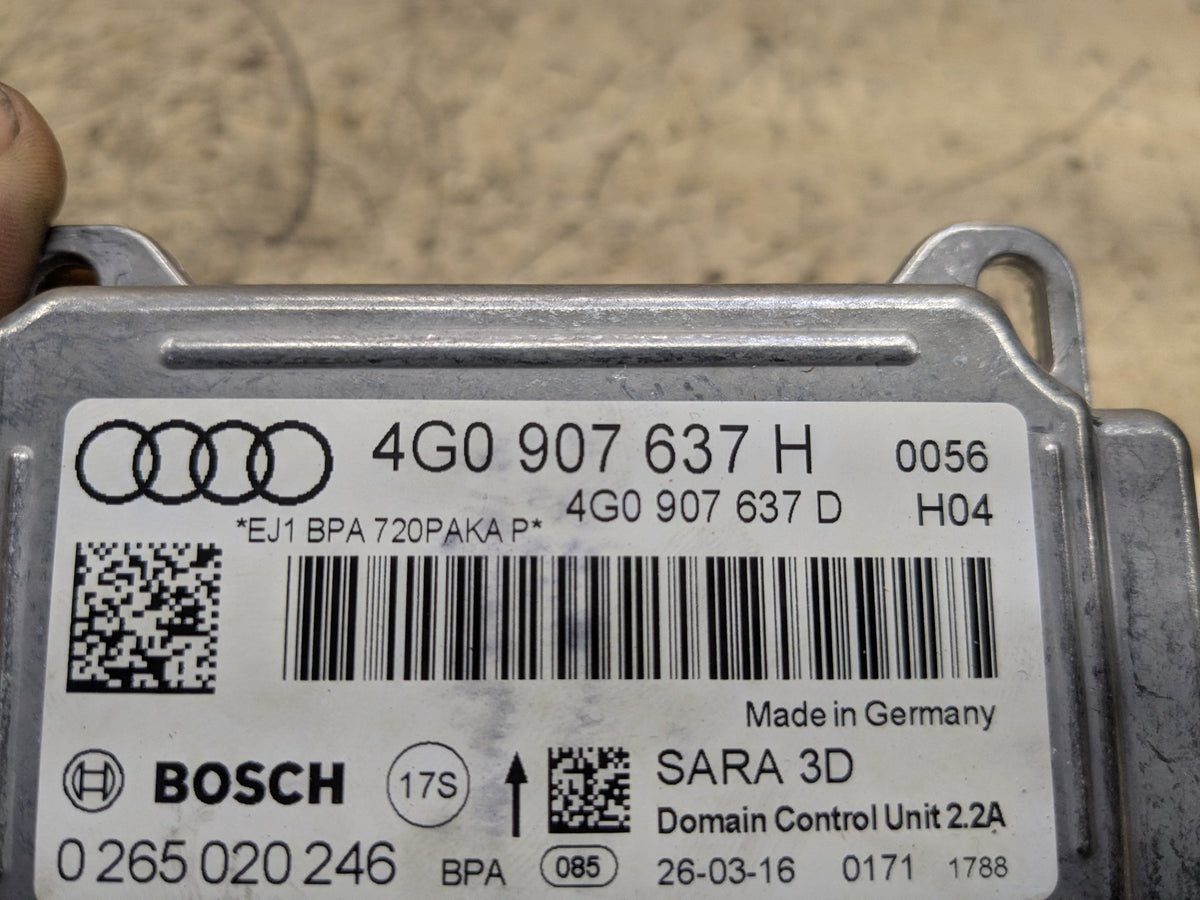 2012-2018 Audi A6 C7 Yaw Rate Sensor Module 4G0907637H OEM