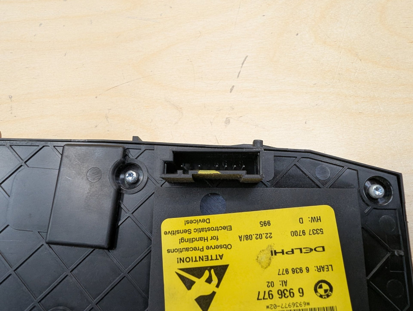 OEM BMW E93 328 335 M3 Front Left Driver Memory Seat Adjustment Control Switch