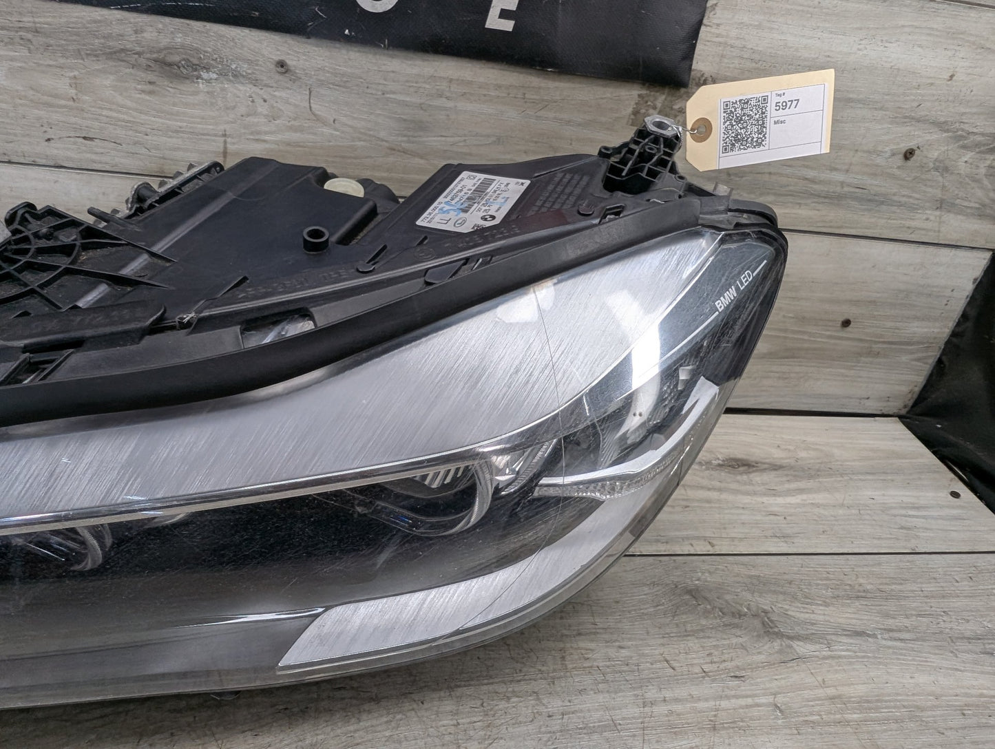 16-19 OEM BMW G12 740 750 Left Driver LED Headlight w/ Modules SET