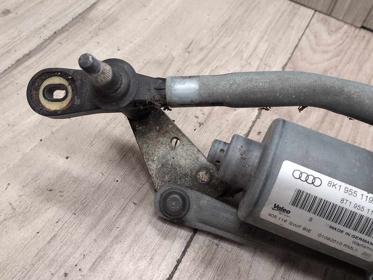 2010-2016 Audi S4 B8 Front Windshield Wiper Motor w/ Assembly 8K1955119A OEM