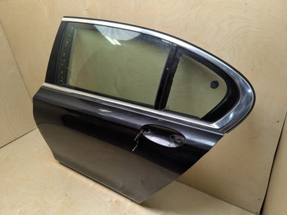 OEM BMW G11 G12 740 750 Rear Left Driver Aluminum Door Shell Panel Gray