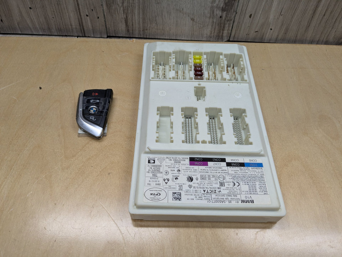 2022-2026 BMW 430i G26 Bdc Body Domain Fem Control Module w/ Key 5A53377 OEM