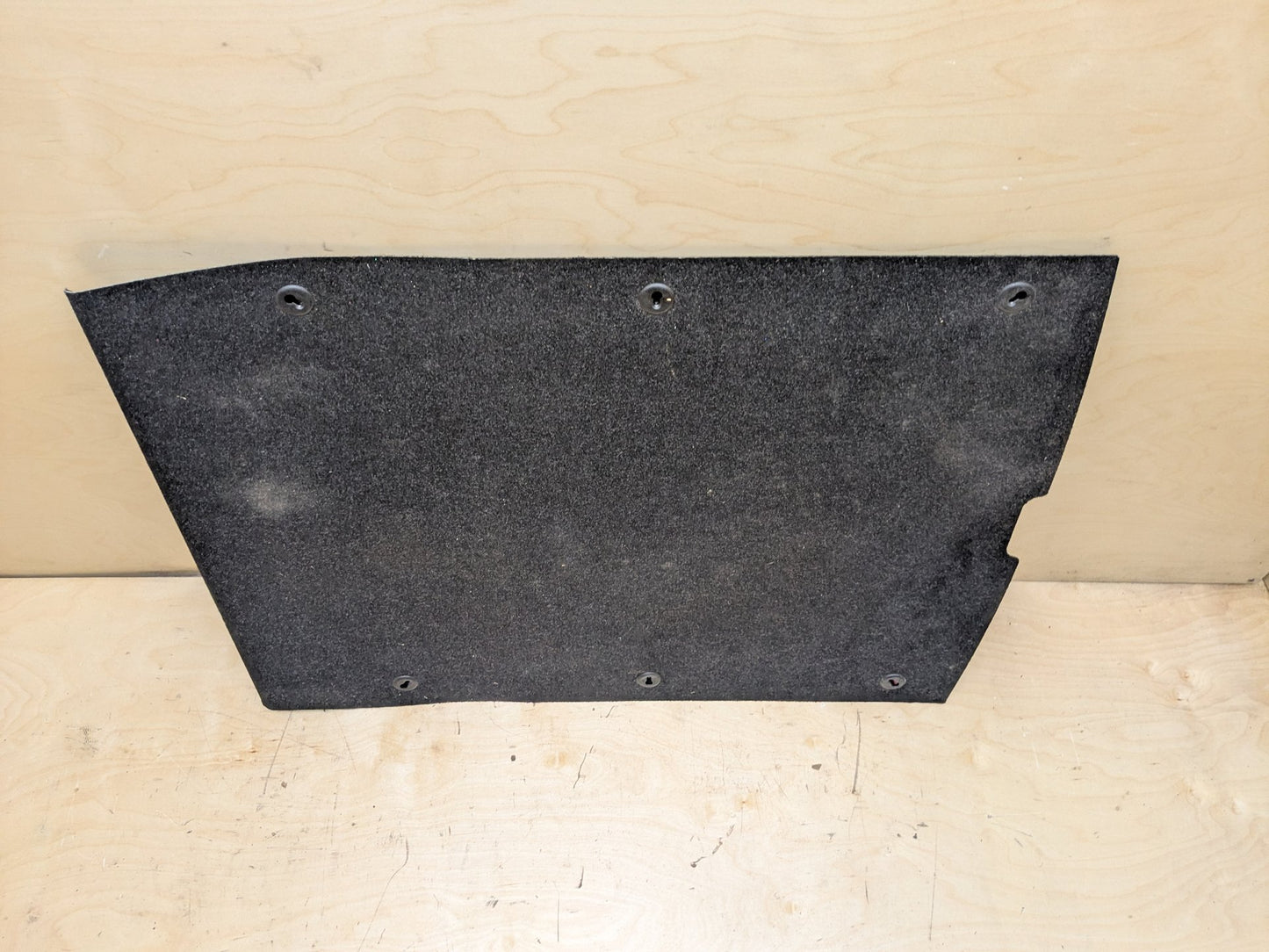 12-18 OEM BMW F30 F80 M3 Sedan Rear Trunk Floor Mat Carpet Cargo Cover Black