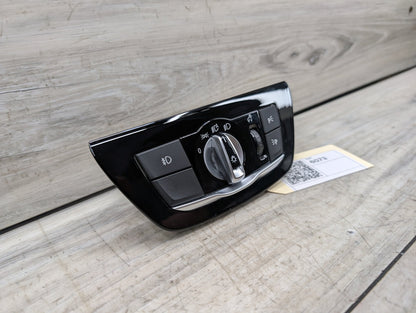 17-20 OEM BMW F90 M5 G30 G32 Headlight Switch Control Panel Light Module BLACK
