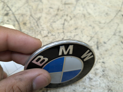 Genuine OEM BMW F39 F90 G20 G30 G80 M3 Bumper Hood Trunk Rear Round Emblem 74mm