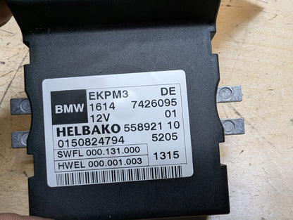 OEM BMW F10 F12 F15 F22 F30 F32 F36 Helbako Fuel Pump Relay Control Module EKPM3