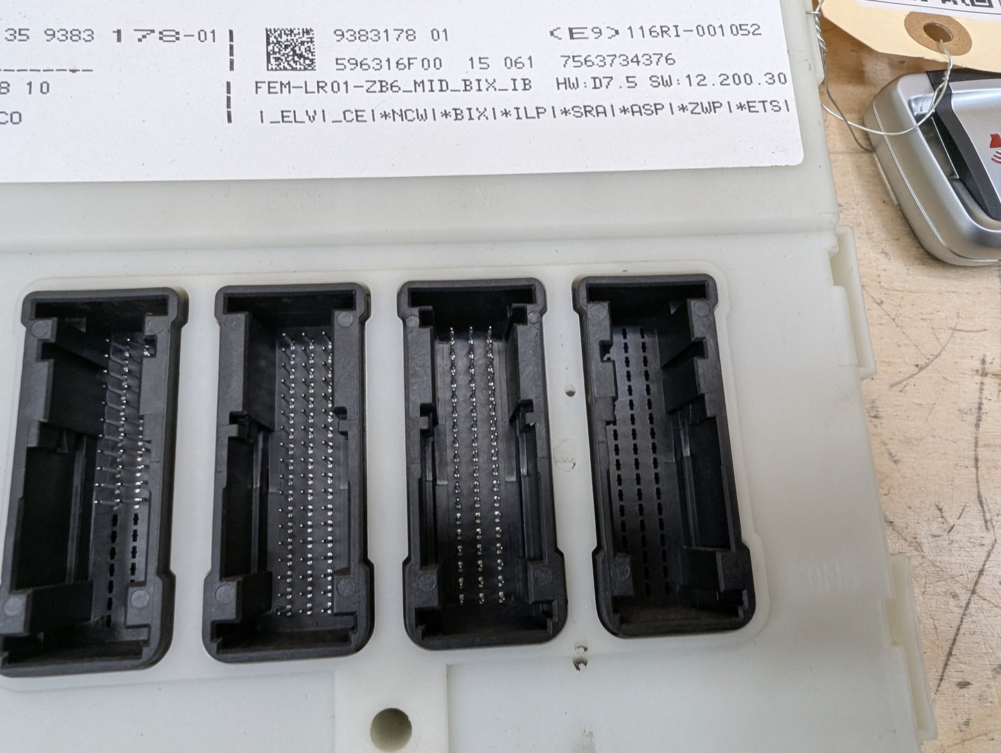 OEM BMW F30 F32 F33 F36 F80 F82 F83 Body Control Junction Box Module FEM + Key
