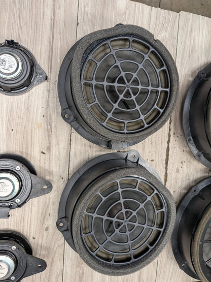 15-18 OEM Audi Q3 BOSE Subwoofer Sound Audio Speakers SET PN: 8U0035382A