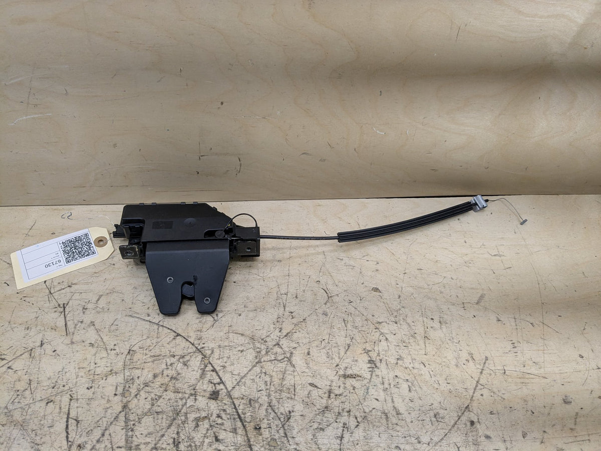 OEM BMW E82 E88 E90 E92 E93 Rear Trunk Lid Latch Lock Opener Actuator w/ Cable
