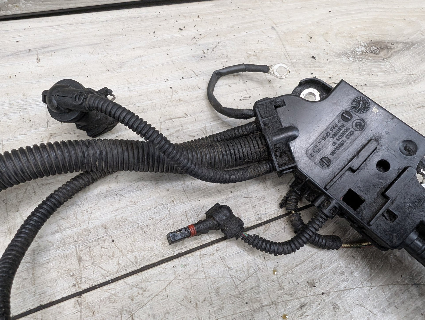 2011-2016 BMW F10 535i N55B30M0 Engine Motor Wiring Wire Harness 7602816