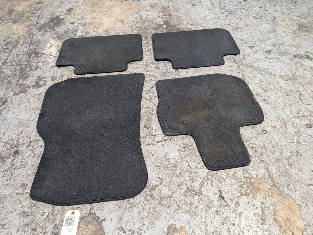 18-21 OEM BMW G01 F97 X3 X3M M Front Rear Carpet Floor Mats Black SET