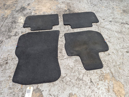 18-21 OEM BMW G01 F97 X3 X3M M Front Rear Carpet Floor Mats Black SET