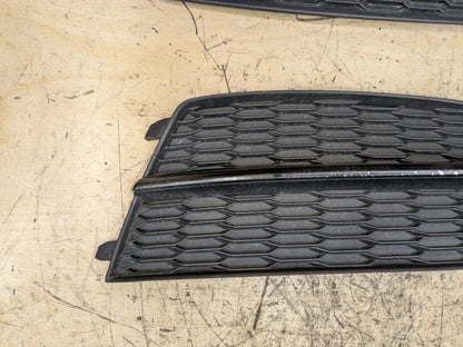 2012-2018 Audi A6 C7 Bumper Cover Grilles SET 4G0807682AF OEM