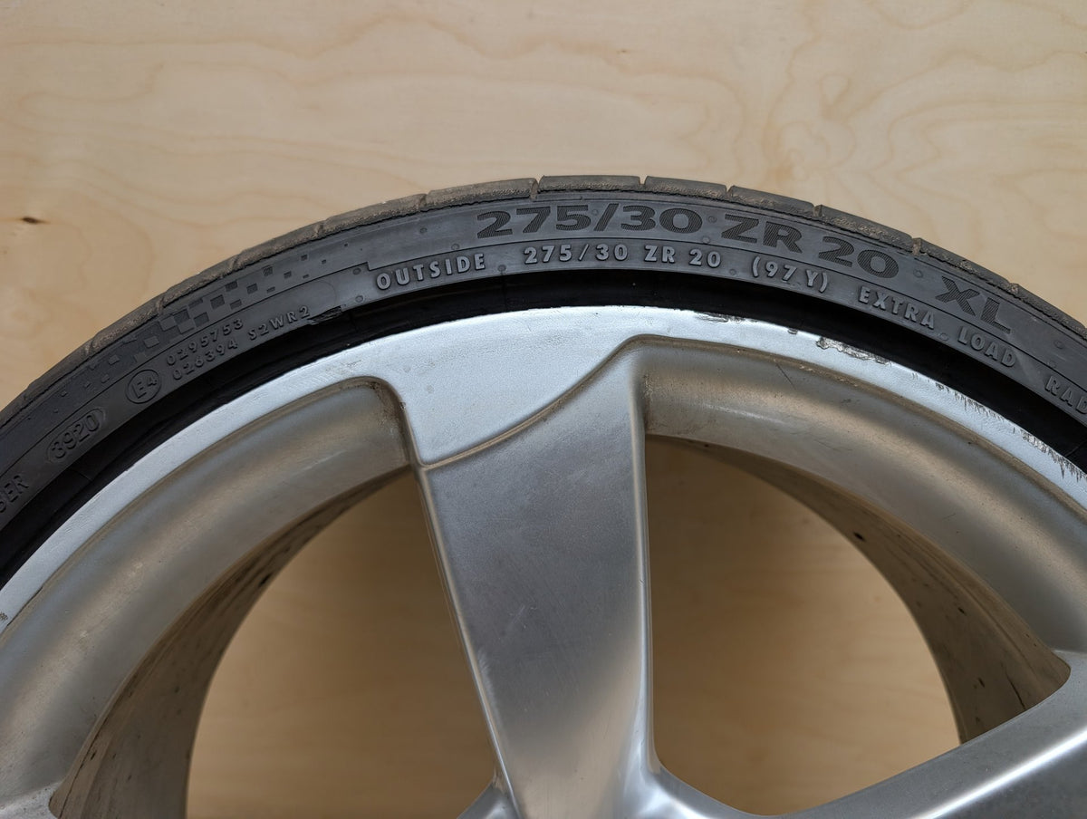 *BEND* 08-17 OEM Audi RS5 20x9 ET26 Aluminum Wheel Rim 5 Spoke 8T0601025AD