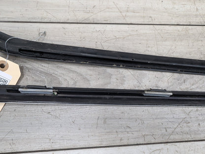 2007 - 2013 BMW X5 E70 Front Left Right Side Windshield Drip Trim Molding SET 7250395 N62B48B