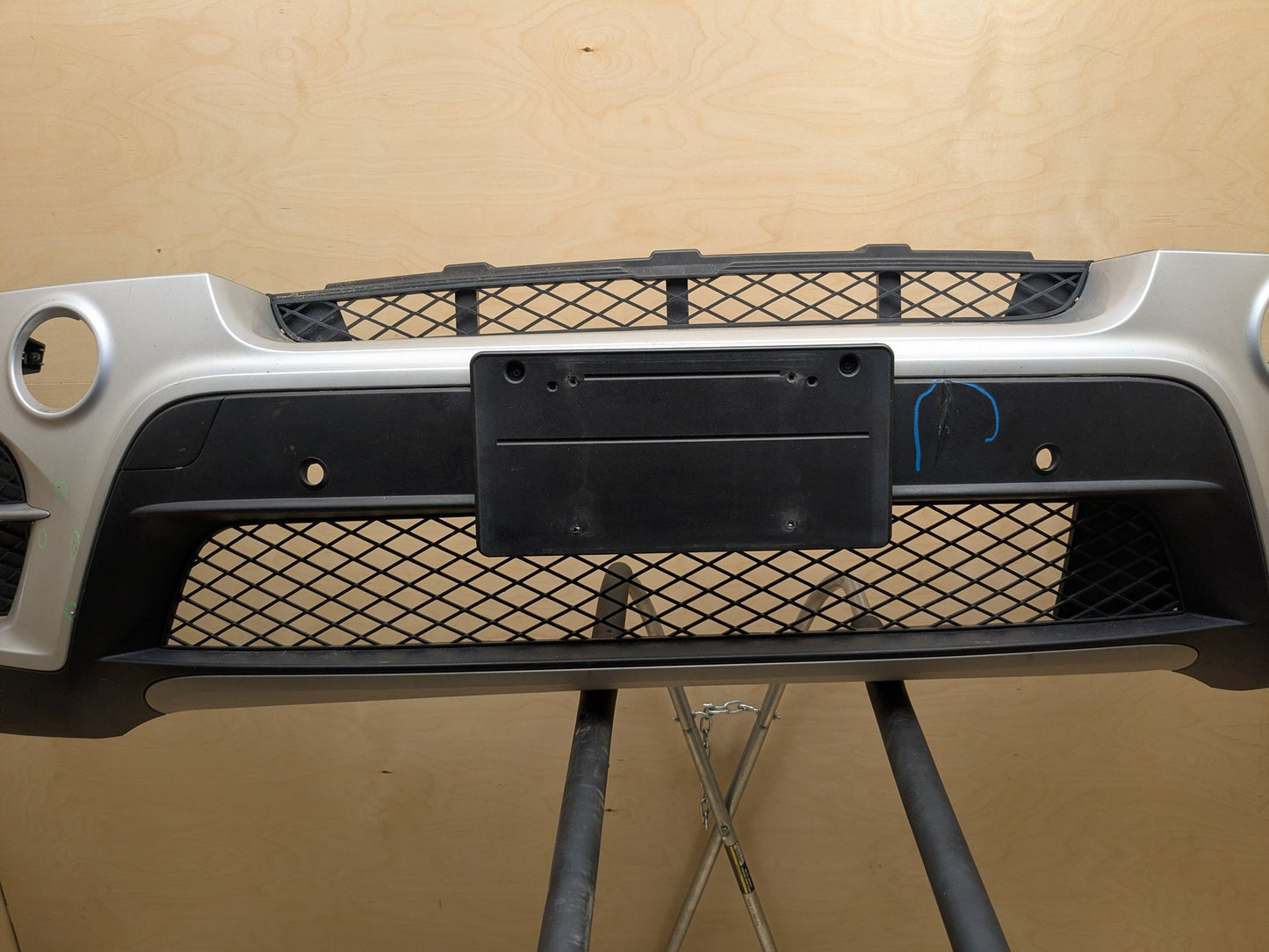 11-13 BMW X5 E70- Front Bumper Shell Cover Panel Assembly Silver 354