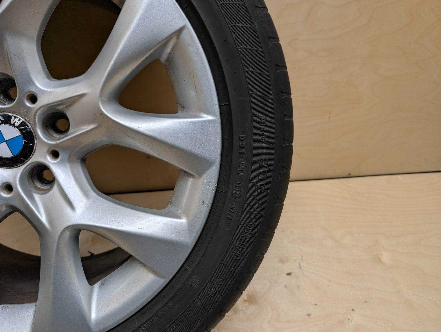 07-13 OEM BMW X5 E70 Wheel Rim 19x9 ET:48 LA Star Spoke Style 334