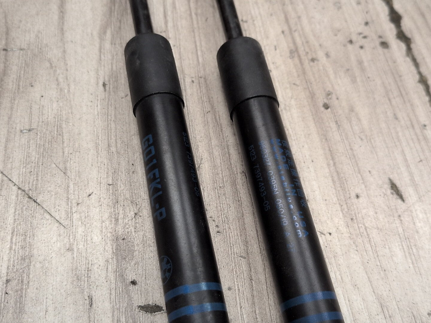 2018-2024 BMW X3 G01 Left Right Hood Bonnet Gas Strut Shock Supports SET 7397493