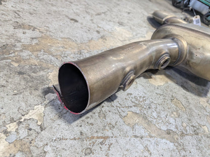 14-18 OEM BMW F30 328 Diesel Rear Exhaust Muffler PN: 8570096