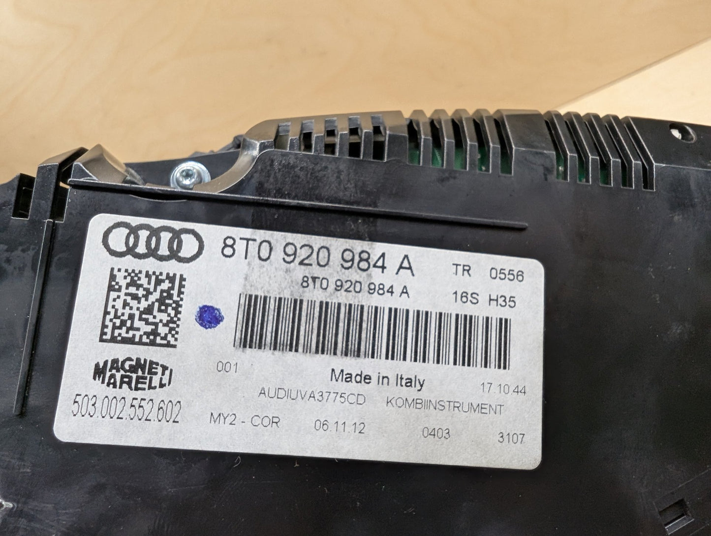 2011-2017 Audi RS5 8T Instrument Speedometer Guage Cluster 8T0920984A OEM