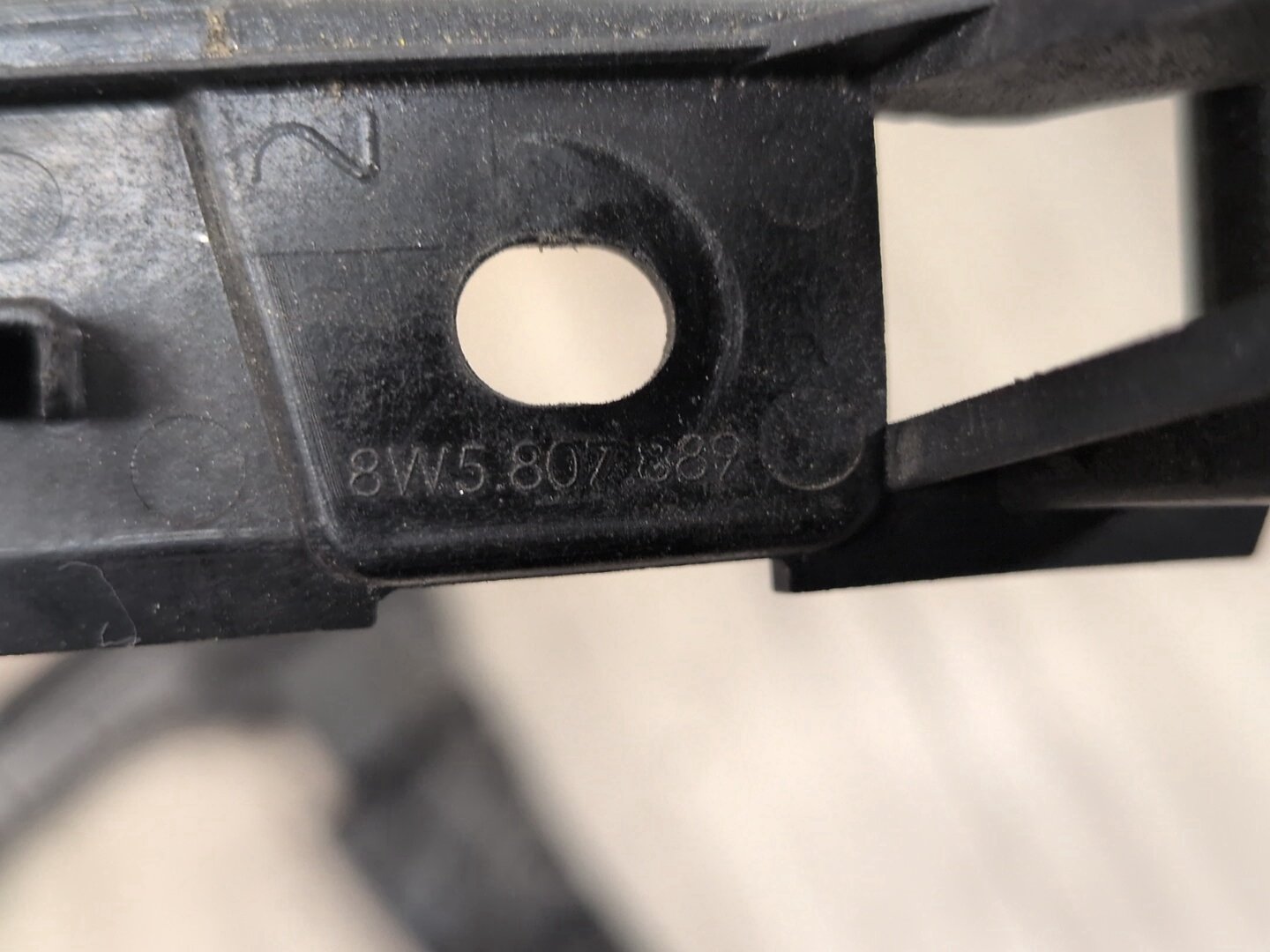 2018-2023 Audi S4 B9 Rear Left Driver Bumper Support Bracket 8W5807453