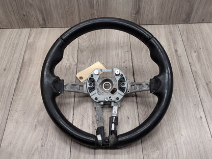 OEM BMW F10 F12 F13 F06 M SPORT Steering Wheel Black Leather MANUAL