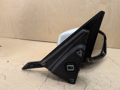 16-22 OEM BMW G12 740 Front Right Passenger Side Mirror Heated w/ Camera White A96