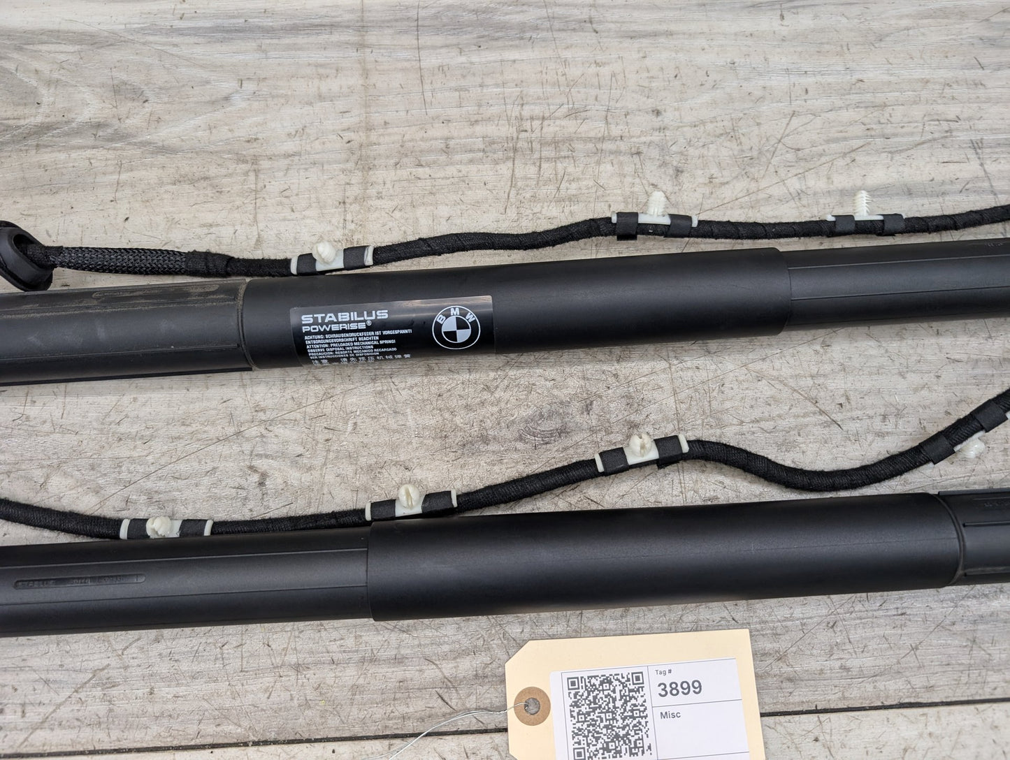 2011 - 2017 BMW X3 F25 Rear Left Right Liftgate Trunk Lid Strut Shock Supports SET 7232004 N20B20A