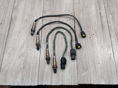 2009-2012 Mercedes-Benz E550 W212 Cat Catalytic Oxygen O2 Lambda Probe Sensors SET 0258017287 OEM