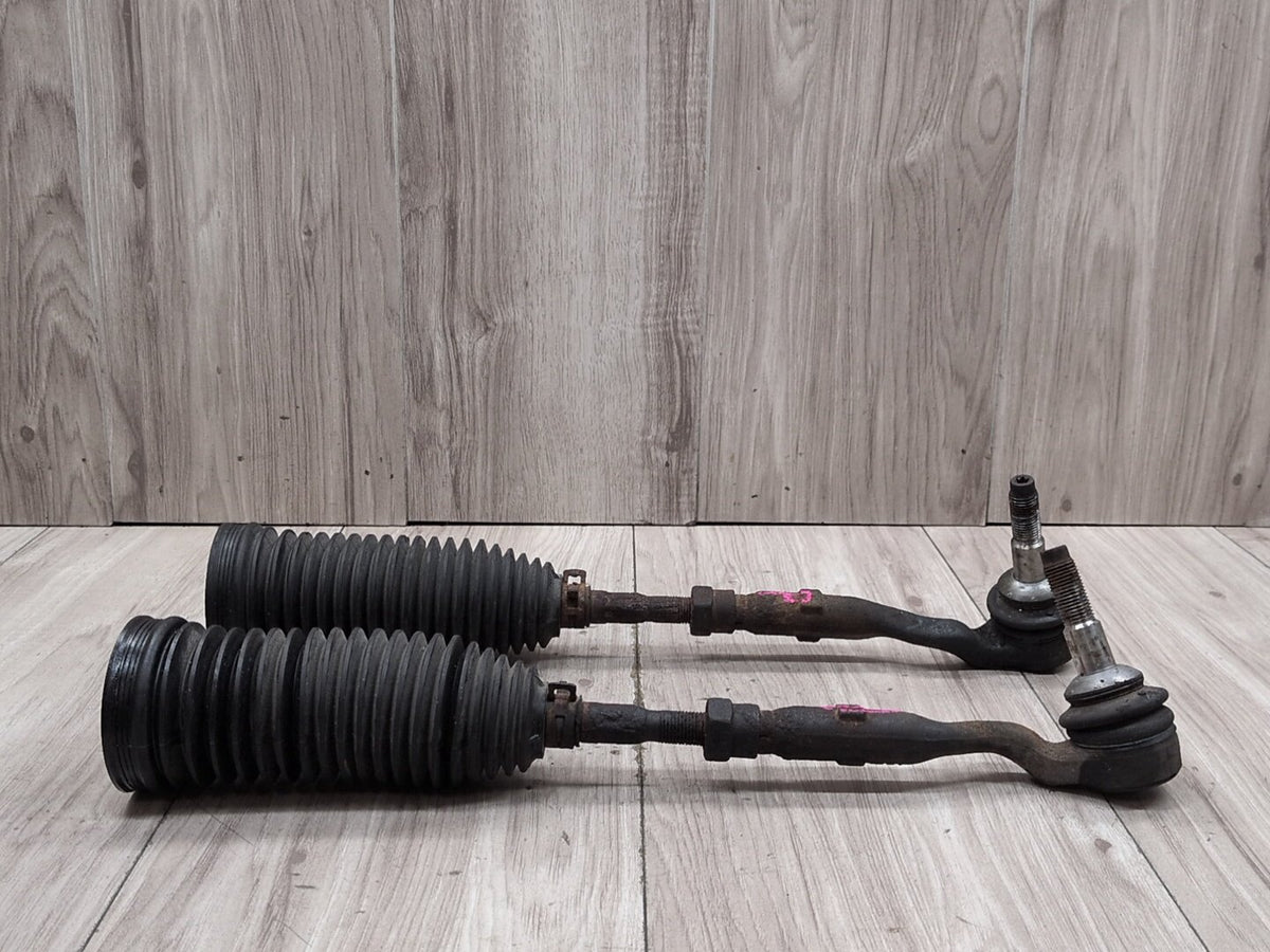 2011-2016 BMW 535i F10 Left Right Tie Rod W/ Boot SET 6784716 OEM