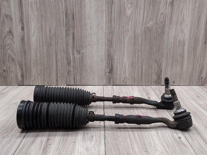 2011-2016 BMW 535i F10 Left Right Tie Rod W/ Boot SET 6784716 OEM