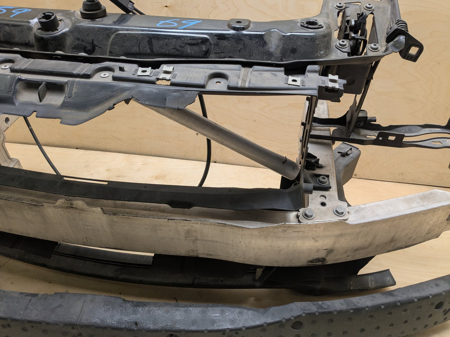 12-18 OEM BMW F30 328 330 335 Front Clip Reinforcement Radiator Support Frame