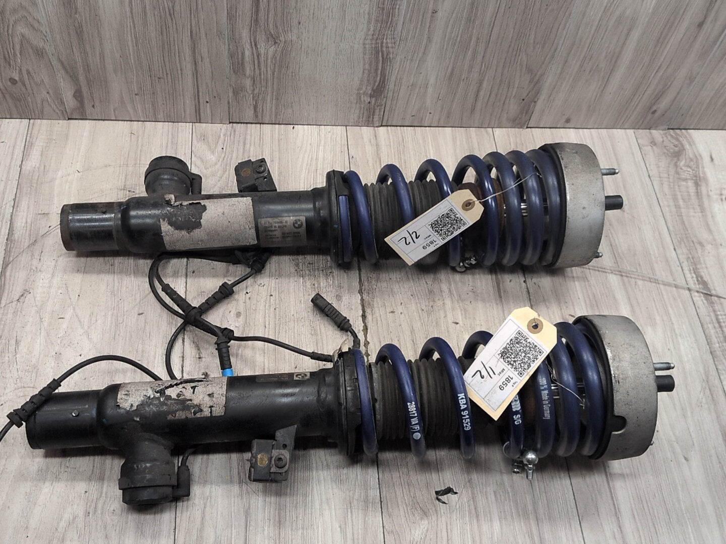 2014 - 2018 BMW X5 F85 Front Left Right Spring Strut Shock Absorbers SET 7849894 S63B44T2