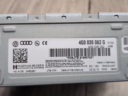 2015-2018 Audi Q3 8U Radio Receiver Module 4G0035082G