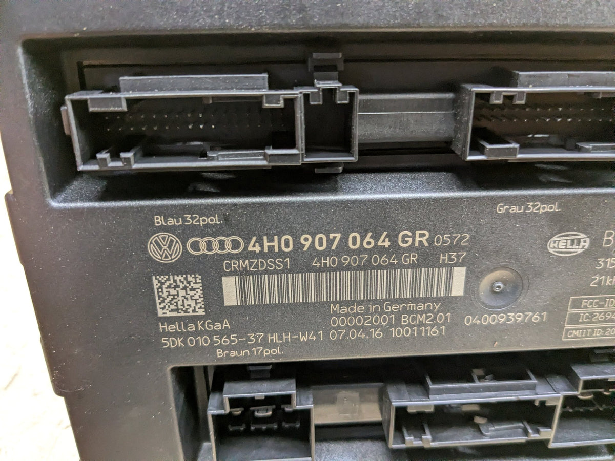 2012-2018 Audi A6 C7 BCM Body Control Module 4H0907064GR OEM