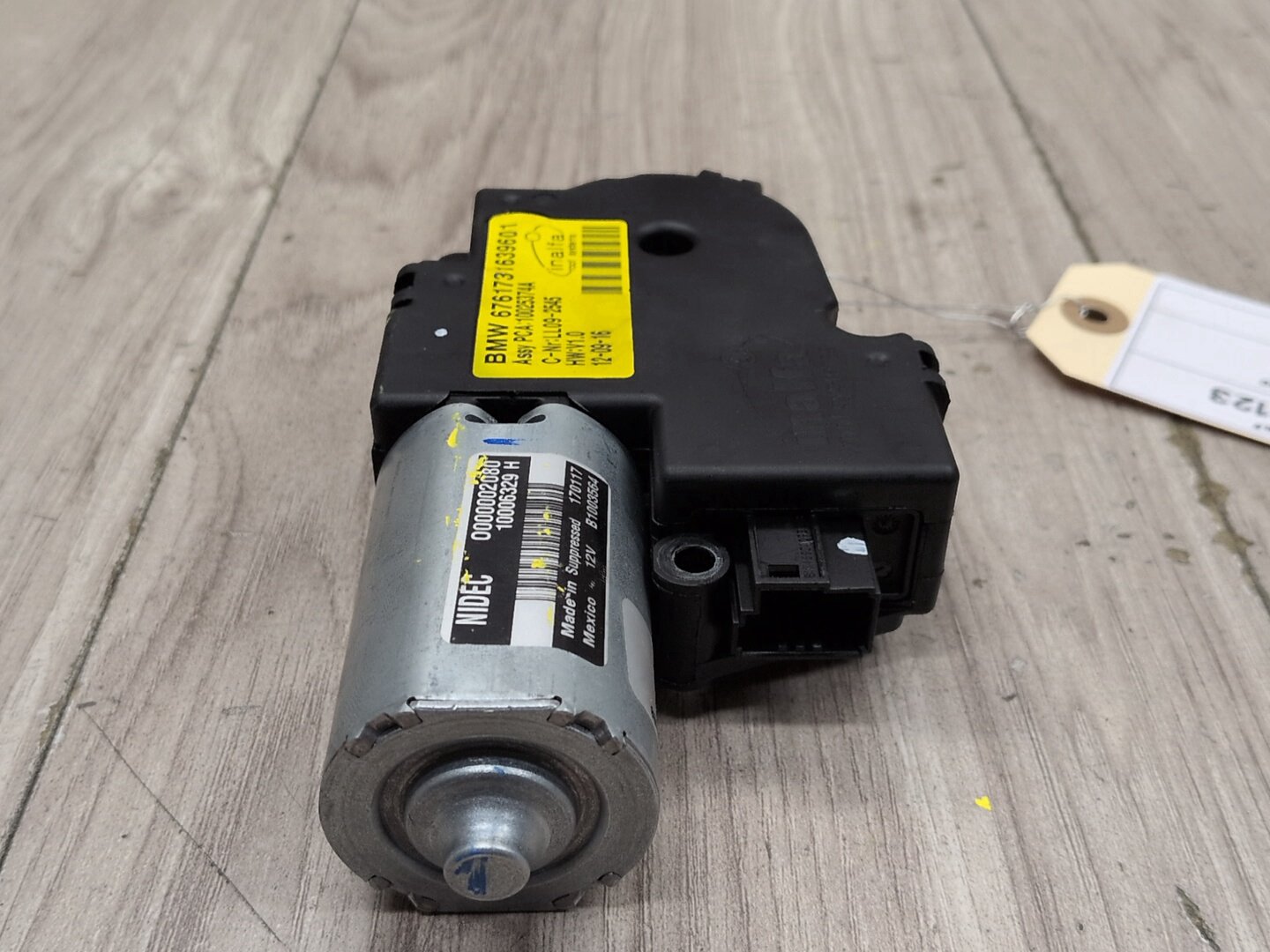 2014 - 2018 BMW X5 F85 Sunroof Sun Roof Glass Motor 6761731 S63B44T2