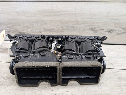09-15 OEM BMW F01 F02 740 750 760 B7 Dash Center AC Air Vent Fresh Grille Black