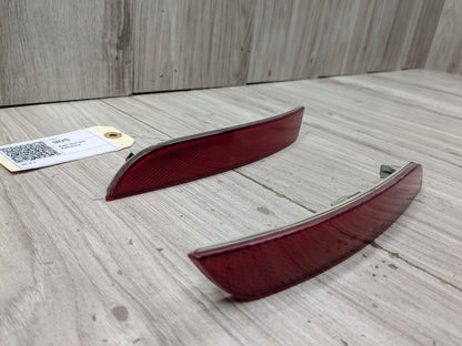 OEM BMW F01 F02 Rear Left Right Bumper Reflector Marker PAIR