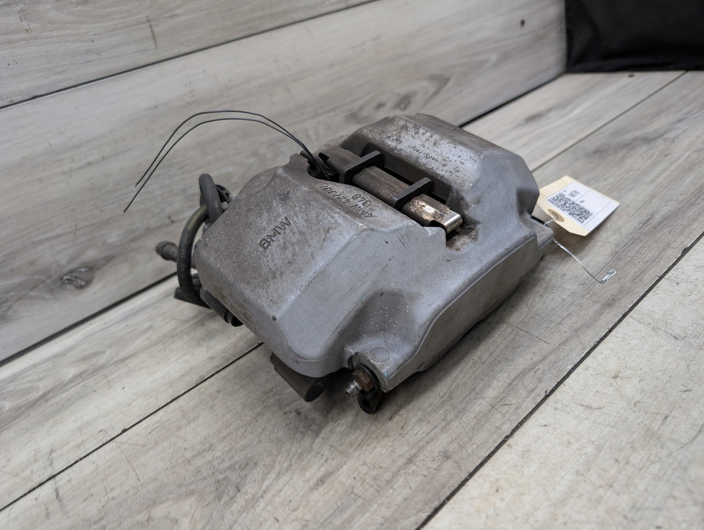 17-20 OEM BMW G11 G12 G30 540 740 750 Front Left Driver Brake Caliper Gray