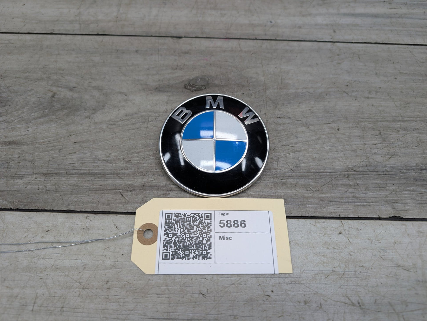 OEM BMW E82 E92 F02 F10 F22 F30 F44 F82 Rear Trunk Lid Round Emblem Logo 82MM