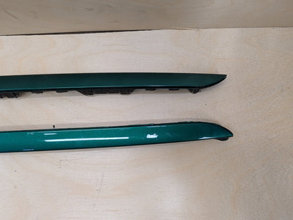 2015-2019 BMW X6 F16 Front Left Right Side Windshield Drip Trim Molding SET 7292407