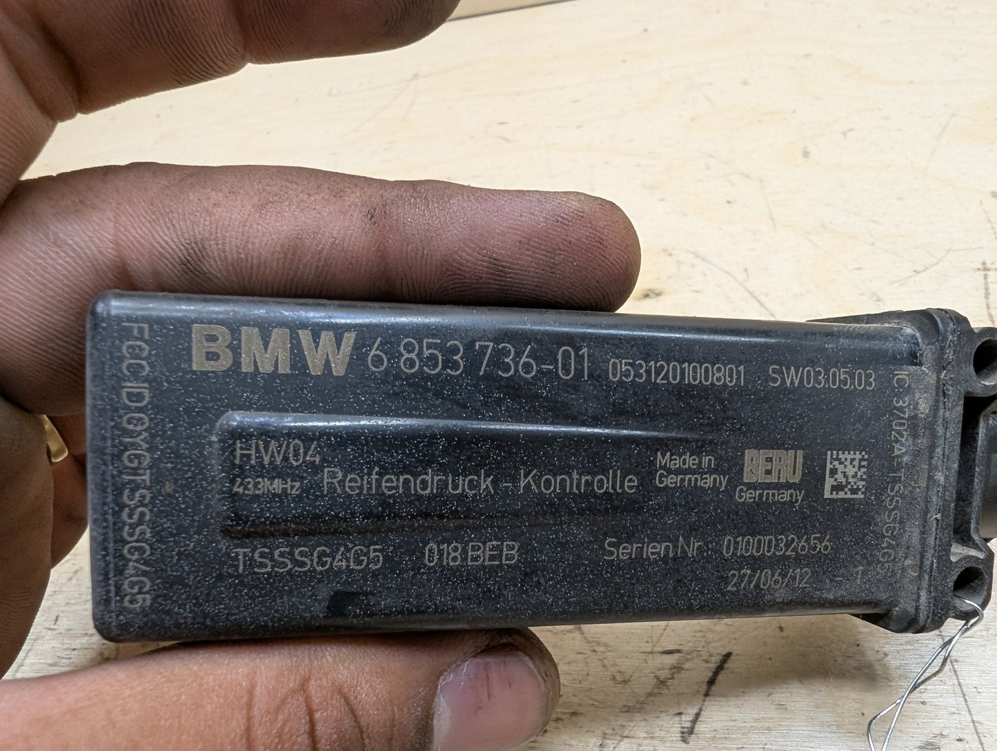 OEM BMW F22 F30 F31 F32 F33 F34 Tire Pressure Control Unit Module RDC