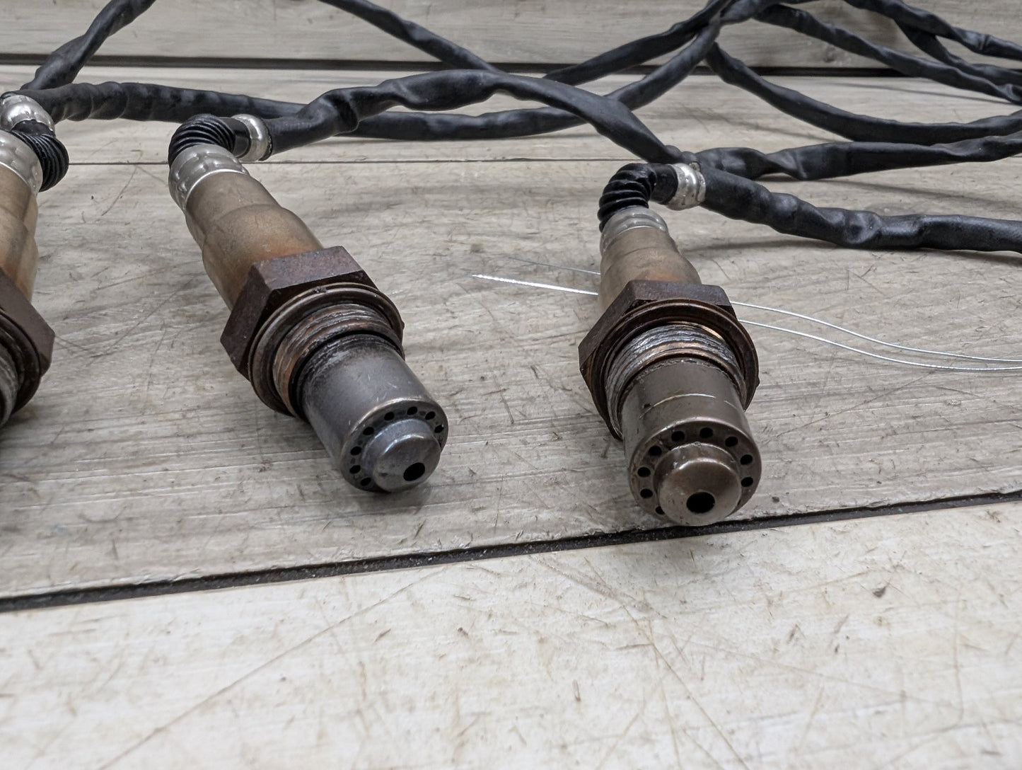 2011 BMW 328i E90 Cat Catalytic Oxygen O2 Lambda Probe Sensors SET 7558055