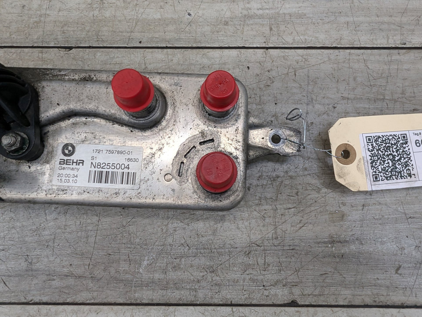OEM BMW F10 F12 F13 F01 F02 535 640 740 Transmission Oil Cooler Heat Exchanger