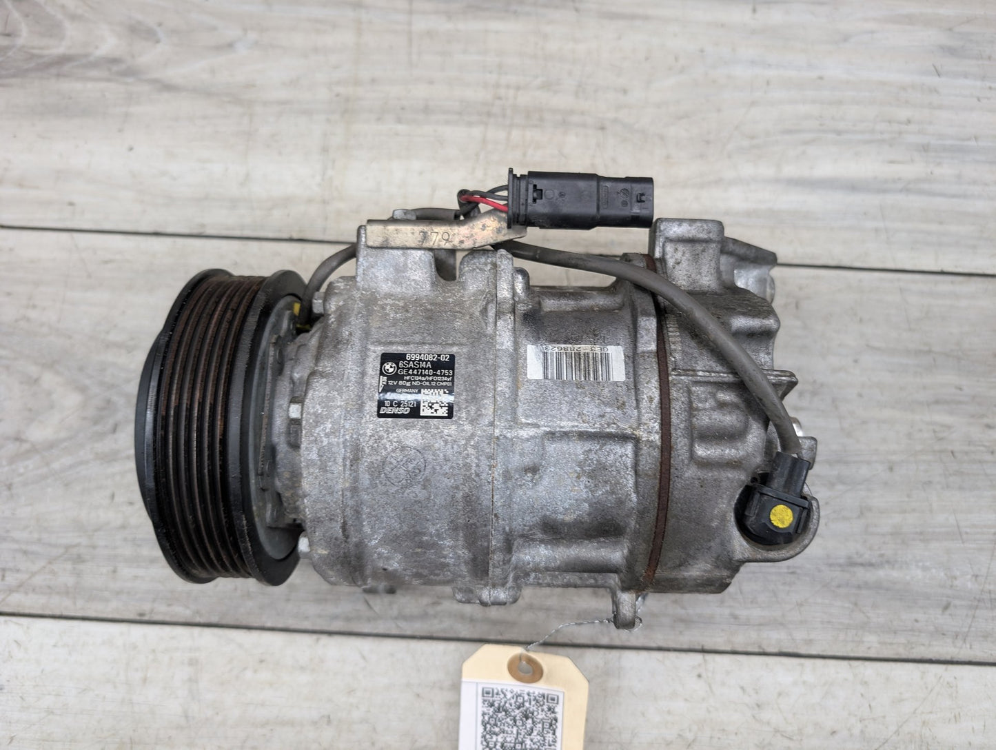 OEM BMW F97 G01 G20 G22 G23 G26 G42 G80 G82 AC Compressor Clutch A/C Pump Pulley