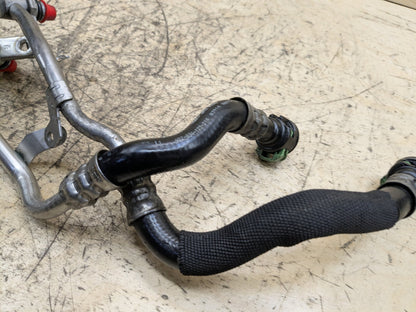 2012-2018 Audi A6 C7 Engine Radiator Coolant Pipe Hoses SET 06E121083Q OEM