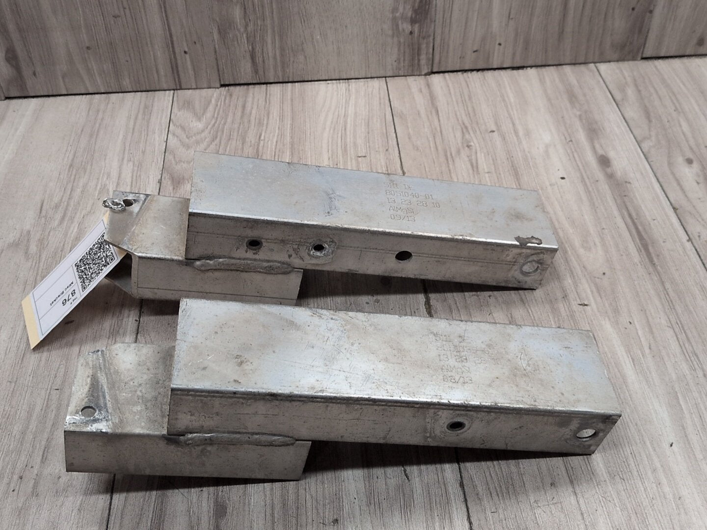 OEM BMW F01 F02 740 750 Front Left Right Side Bumper Deformation Reinforcement Bracket SET